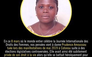 Bénin. 08 mars, JusticePrudence